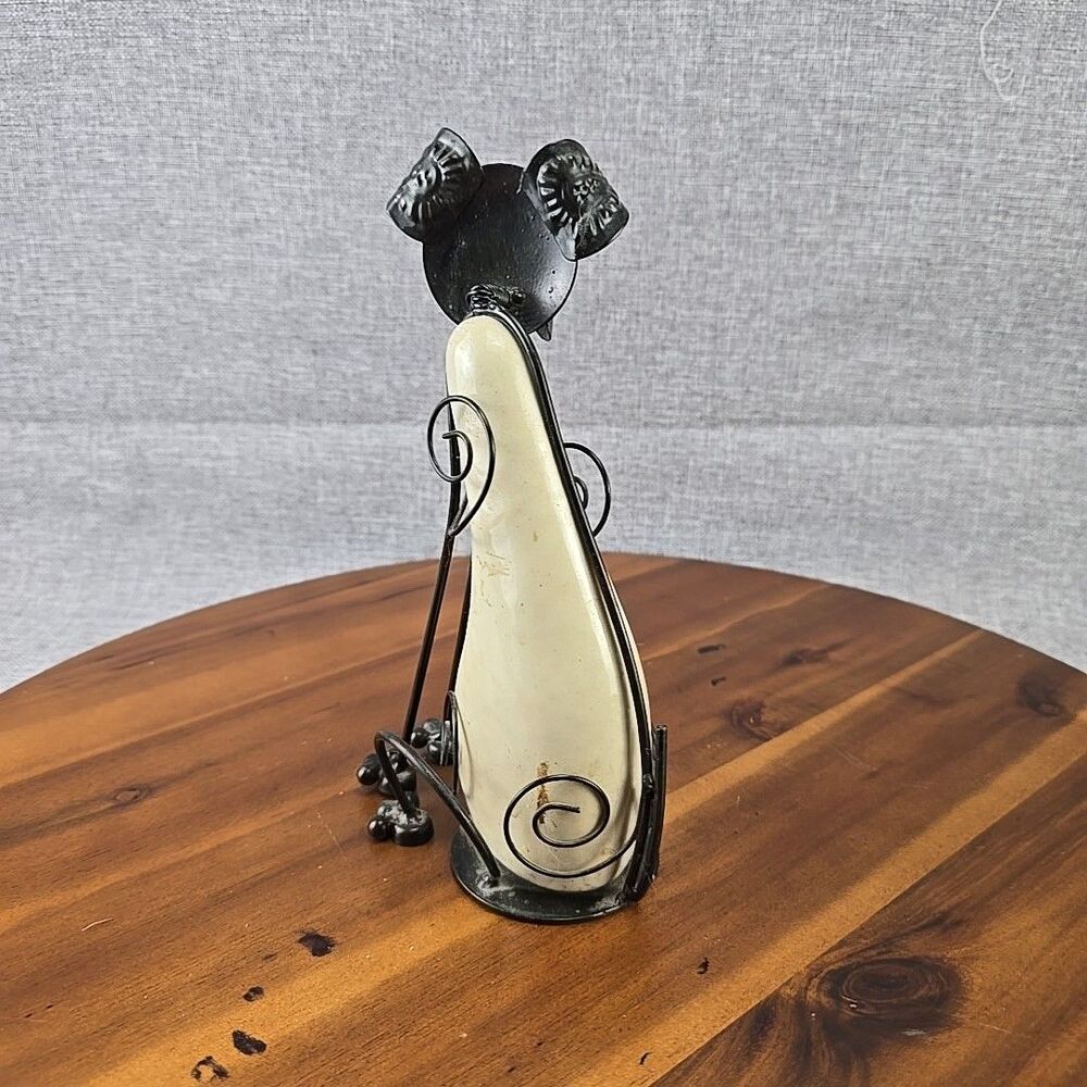 Black Dog Metal And porcelain body With‎ Bobbing Head Action - Picture 6 of 11